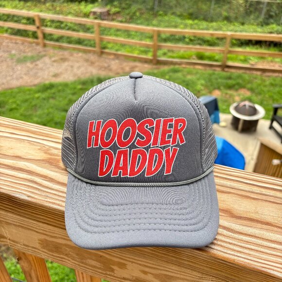 Hoosier Daddy Indiana University Trucker Hat NEW IU Trucker Hat - Picture 1 of 1